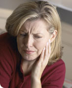 Chronic Myofascial Pain.Image taken from http://www.intelligentdental.com/wp-content/uploads/2009/12/woman_pain.jpg