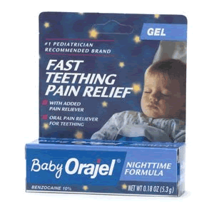 teething baby's treatment