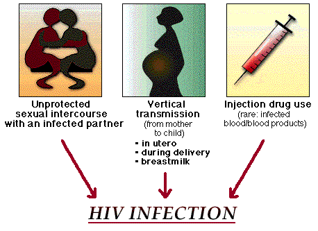Hiv transmission through breast feeding