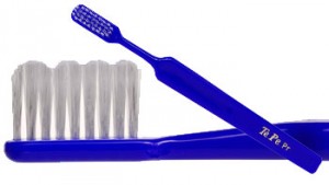 Soft denture toothbrush Picture taken from www.dentist.net/tepe-denture-toothbrush.asp